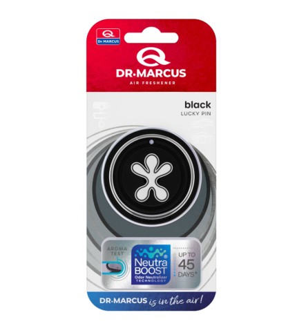 Dr Marcus Lucky Pin - Black